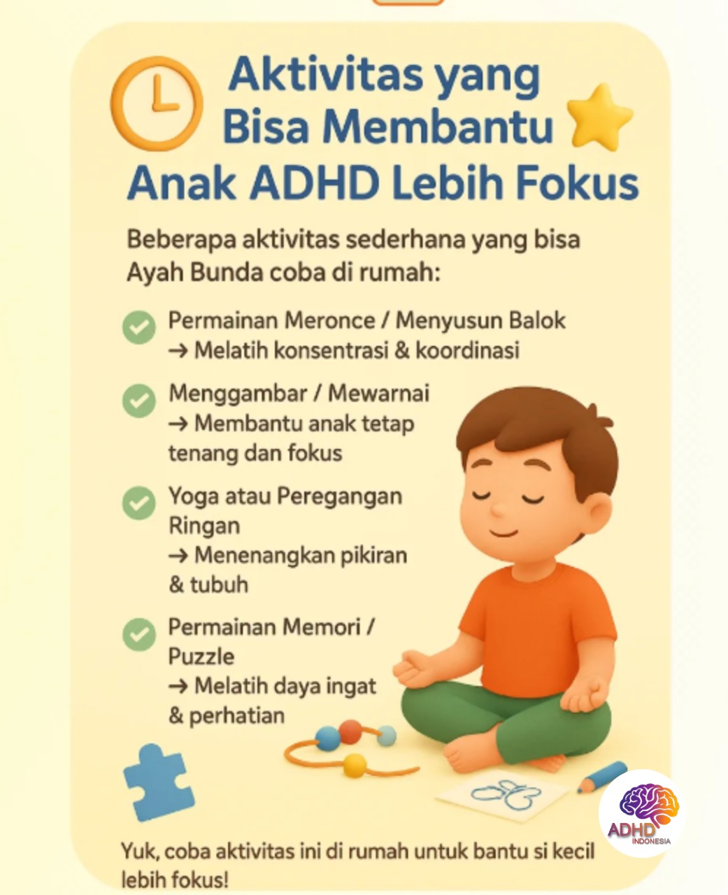 Pendekatan Edukatif yang Tepat untuk Anak ADHD di Kota Probolinggo